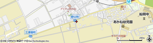 滋賀県東近江市三津屋町263周辺の地図