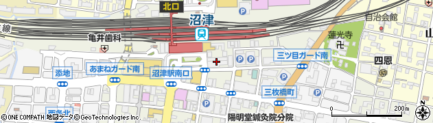 沼津コンタクトレンズセンター周辺の地図