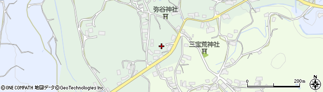 岡山県津山市大篠22周辺の地図