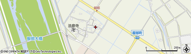 滋賀県守山市服部町1011周辺の地図