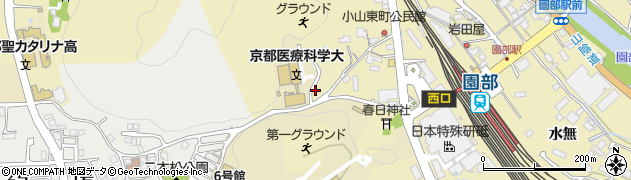 京都府南丹市園部町小山東町（今北）周辺の地図