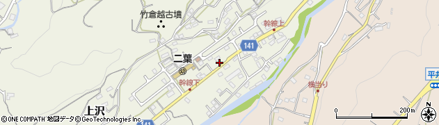静岡県田方郡函南町上沢672周辺の地図
