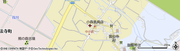 近江熟成醤油ラーメン 十二分屋 八日市店周辺の地図