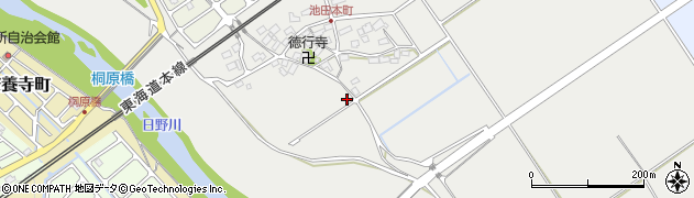 滋賀県近江八幡市池田本町1719周辺の地図