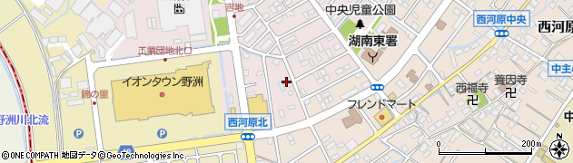 滋賀県野洲市吉地1187周辺の地図