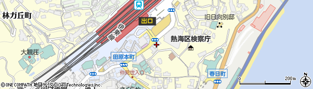 株式会社伊豆急ハウジング　熱海支店周辺の地図