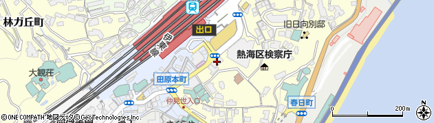 株式会社トヨタレンタリース静岡熱海駅前店周辺の地図