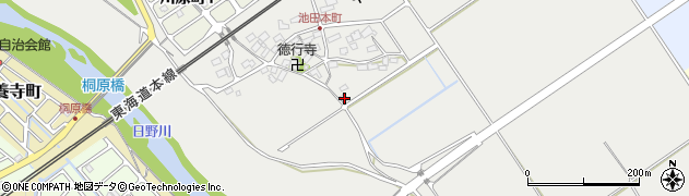 滋賀県近江八幡市池田本町230周辺の地図