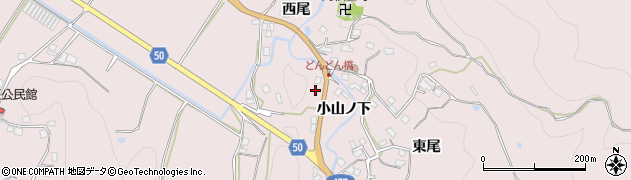 京都府南丹市八木町神吉（小山ノ下）周辺の地図