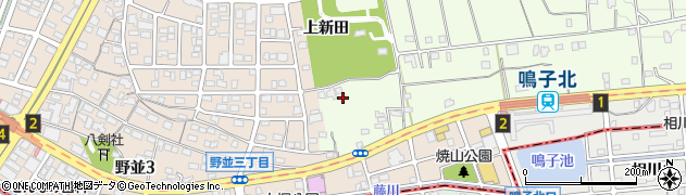 愛知県名古屋市天白区天白町大字野並（上大塚）周辺の地図