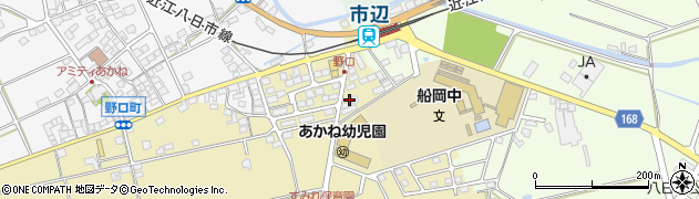 滋賀県東近江市三津屋町32周辺の地図