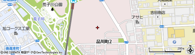 愛知県名古屋市港区品川町周辺の地図