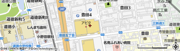 デリカスイト　アピタ名古屋南店周辺の地図