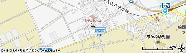 滋賀県東近江市野口町112周辺の地図