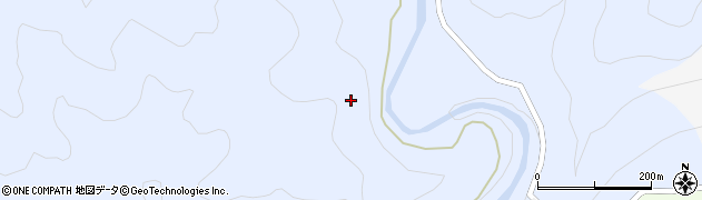 愛知県設楽町（北設楽郡）大名倉（難沢）周辺の地図