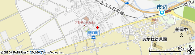 滋賀県東近江市野口町69周辺の地図