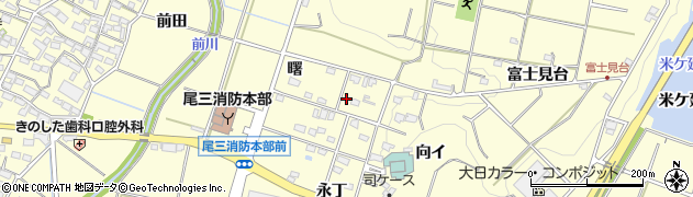 愛知県愛知郡東郷町諸輪富士見台203周辺の地図