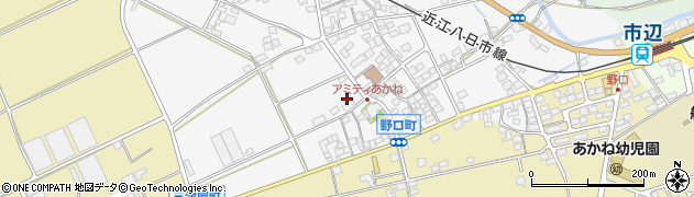 滋賀県東近江市野口町108周辺の地図