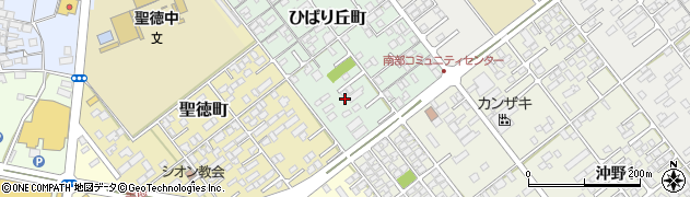 滋賀県東近江市ひばり丘町4周辺の地図