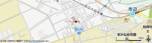 滋賀県東近江市野口町88周辺の地図