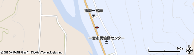 宍粟タクシー周辺の地図