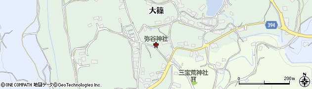 岡山県津山市大篠571周辺の地図