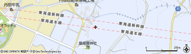静岡県田方郡函南町畑122周辺の地図