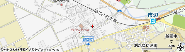 滋賀県東近江市野口町44周辺の地図