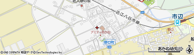 滋賀県東近江市野口町101周辺の地図