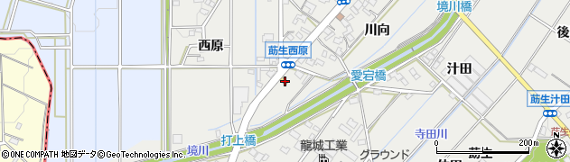 すき家三好莇生店周辺の地図