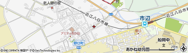 滋賀県東近江市野口町26周辺の地図