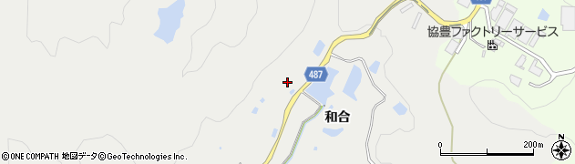 愛知県豊田市矢並町（和合）周辺の地図