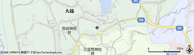 岡山県津山市大篠632周辺の地図