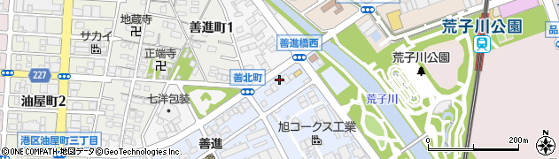 愛知県名古屋市港区善進本町5周辺の地図