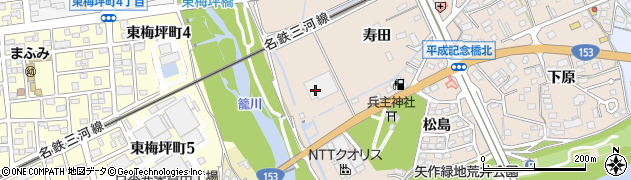 南星キャリックス株式会社豊田営業所周辺の地図