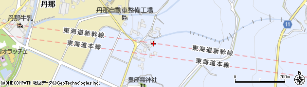 静岡県田方郡函南町畑125周辺の地図