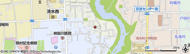 静岡県駿東郡清水町八幡232周辺の地図