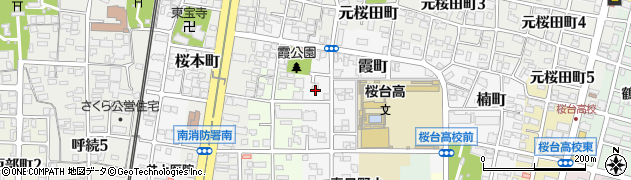 愛知県名古屋市南区若草町周辺の地図