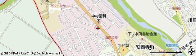 いづつ薬局　篠原店周辺の地図