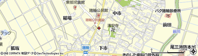 愛知県愛知郡東郷町諸輪中市3周辺の地図