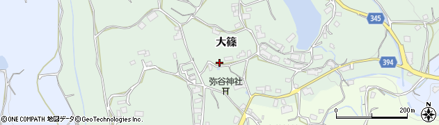 岡山県津山市大篠558周辺の地図