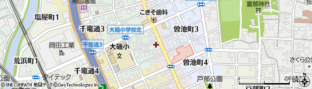 東邦ガス株式会社　東邦ガスＬＩＶＥＮＡＳ・ＥＮＥＤＯ株式会社・テラサワ周辺の地図