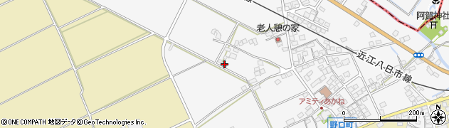 滋賀県東近江市野口町882周辺の地図