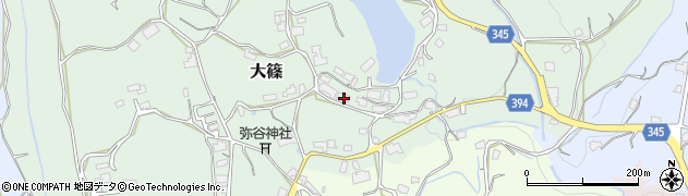 岡山県津山市大篠596周辺の地図