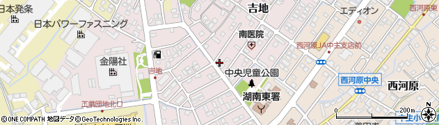 滋賀県野洲市吉地1376周辺の地図