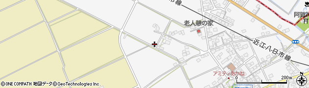 滋賀県東近江市野口町880周辺の地図