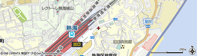 熱海泉都タクシー株式会社　事務室周辺の地図