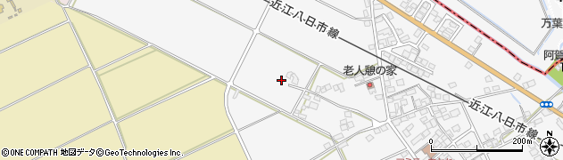 滋賀県東近江市野口町876周辺の地図