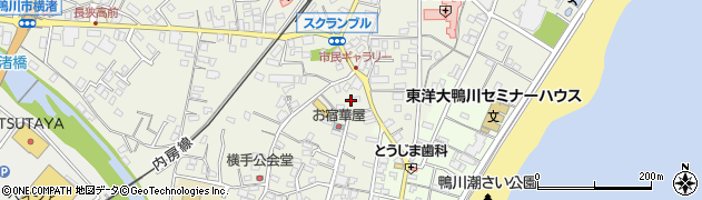 ヤクルト千葉県ヤクルト　販売鴨川サービスセンター周辺の地図