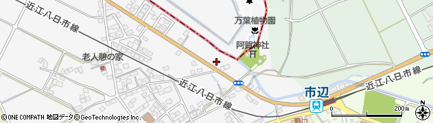 滋賀県東近江市野口町716周辺の地図